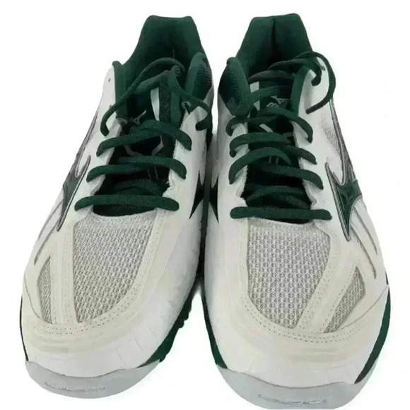 Mizuno U4ic Men\'s White Green Athletic Running Sneakers Shoes Size 12.5 New main image 5